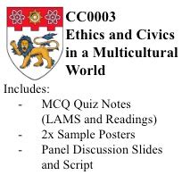 CC0003 ETHICS & CIVICS IN A MULTICULTURAL WORLD (2.0 .